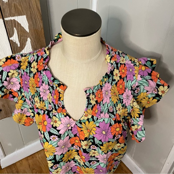 Umgee floral blouse - Picture 4 of 6